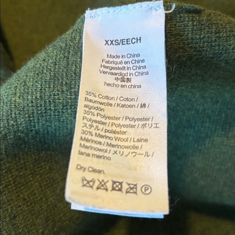 J. Crew Ella Long‎ Sweater Olive